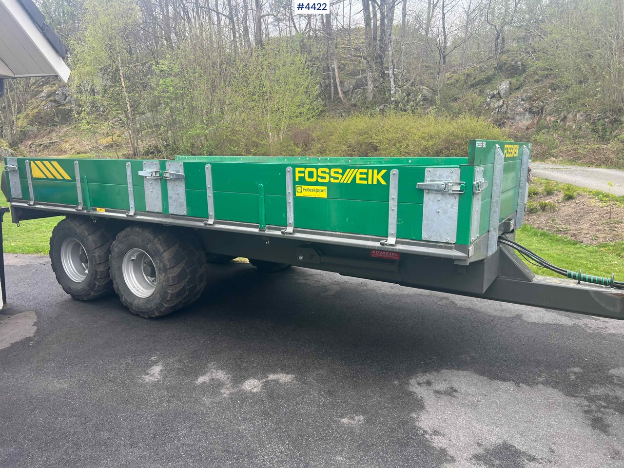 2024 Foss-Eik 2 axle Dumper trailer for tractor - Reboque basculante agrícola: foto 3 2024 Foss-Eik 2 axle Dumper trailer for tractor - Reboque basculante agrícola: foto 3