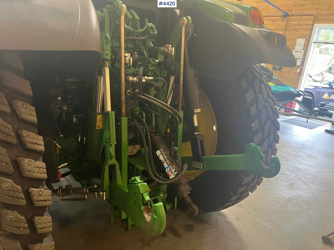 Leasing de  2024 John Deere 6150R w/ Quicke Front Loader & Bucket 2024 John Deere 6150R w/ Quicke Front Loader & Bucket: foto 37