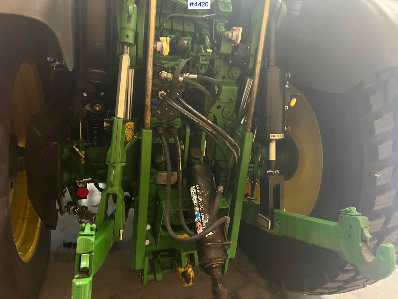 Leasing de  2024 John Deere 6150R w/ Quicke Front Loader & Bucket 2024 John Deere 6150R w/ Quicke Front Loader & Bucket: foto 38
