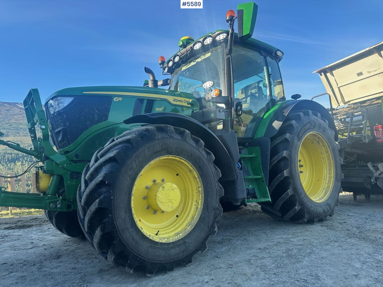 2024 John Deere 6R 185 4x4 tractor w/ front loader, GPS and winter tires. WATCH VIDEO - Trator: foto 1 2024 John Deere 6R 185 4x4 tractor w/ front loader, GPS and winter tires. WATCH VIDEO - Trator: foto 1