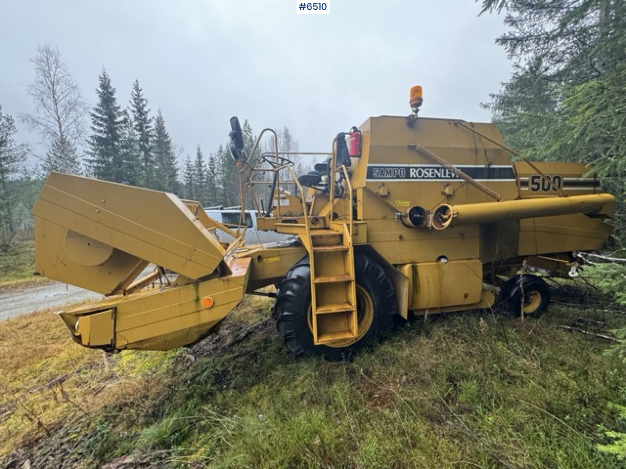 Approx. 1985 Sampo Rosenlew 500 combine harvester - Ceifeira debulhadora: foto 4 Approx. 1985 Sampo Rosenlew 500 combine harvester - Ceifeira debulhadora: foto 4