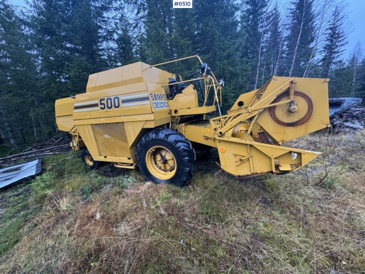 Approx. 1985 Sampo Rosenlew 500 combine harvester - Ceifeira debulhadora: foto 3 Approx. 1985 Sampo Rosenlew 500 combine harvester - Ceifeira debulhadora: foto 3