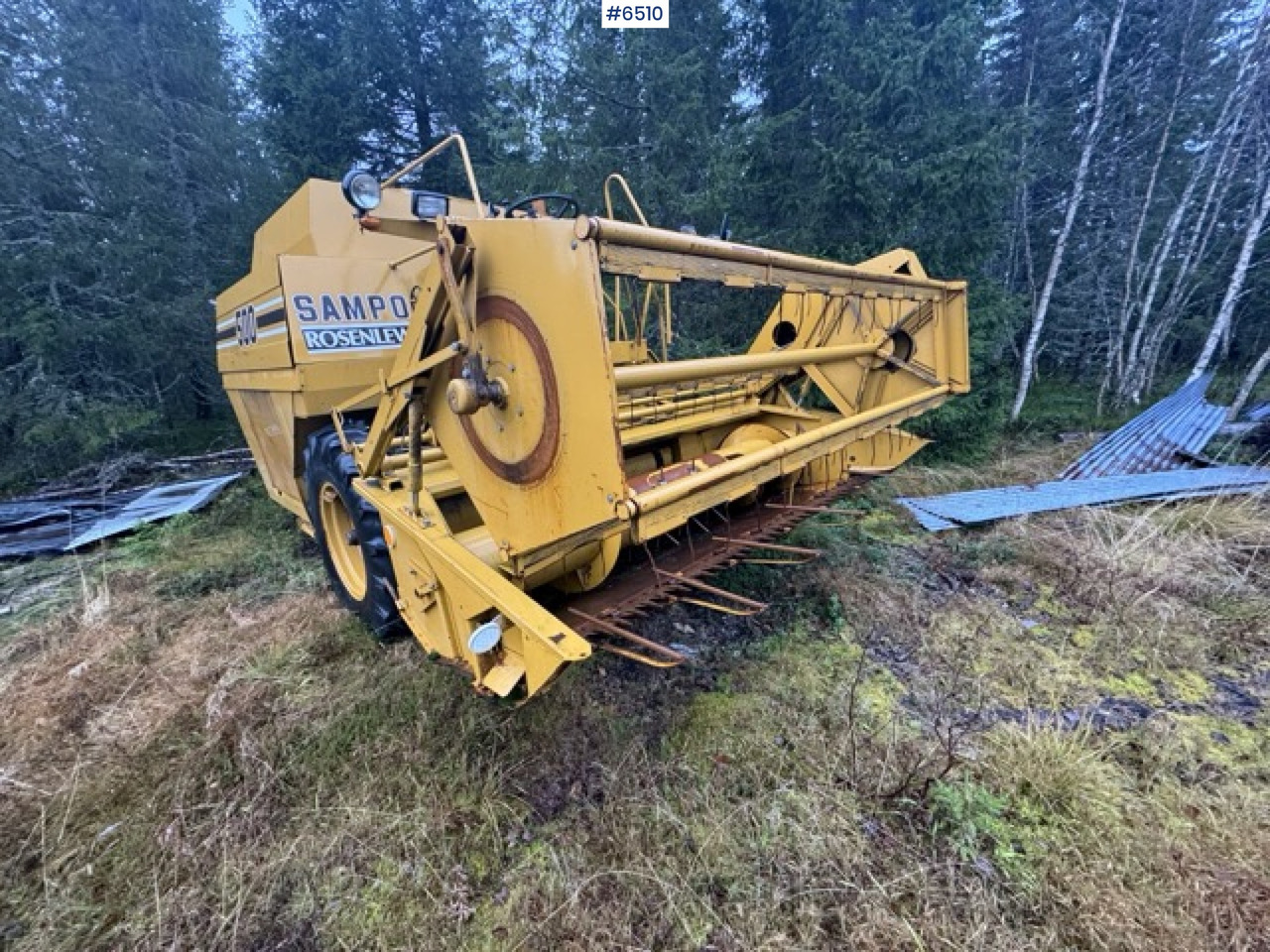Approx. 1985 Sampo Rosenlew 500 combine harvester - Ceifeira debulhadora: foto 5 Approx. 1985 Sampo Rosenlew 500 combine harvester - Ceifeira debulhadora: foto 5