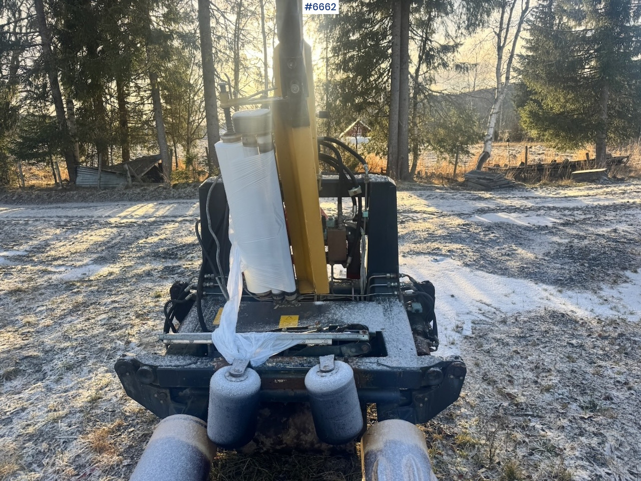 Approx. 2006 Tanco 1510 Round Bale Wrapper. - Máquina para produção de feno: foto 4 Approx. 2006 Tanco 1510 Round Bale Wrapper. - Máquina para produção de feno: foto 4