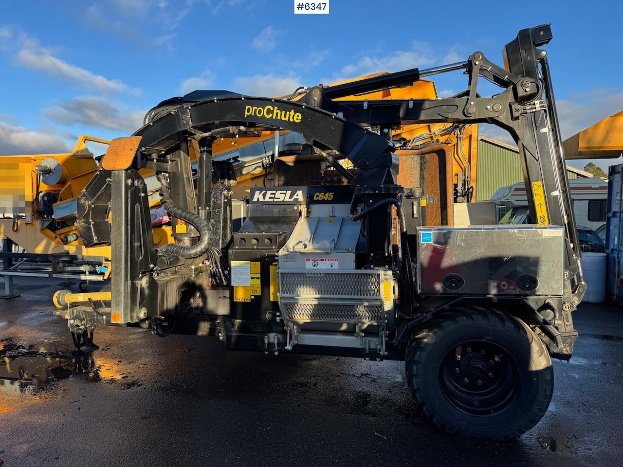 2023 Kesla C645 Wood chipper w/ crane. - Equipamento florestal: foto 3 2023 Kesla C645 Wood chipper w/ crane. - Equipamento florestal: foto 3