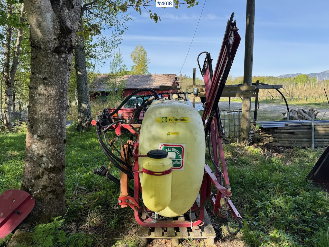 Pulverizador agricola Hardi NK 800 w/ 10 m boom.: foto 7