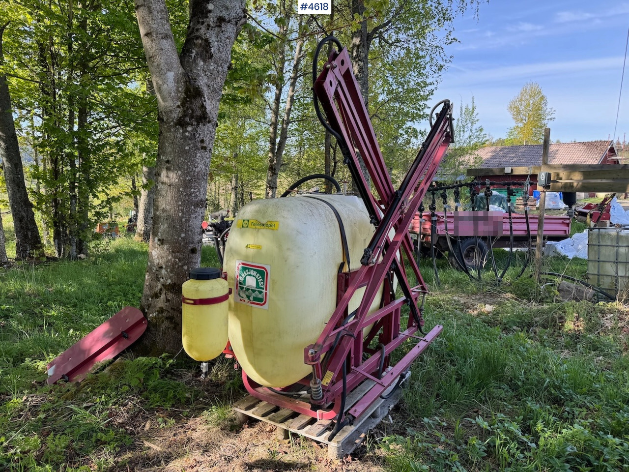 Pulverizador agricola Hardi NK 800 w/ 10 m boom.: foto 8