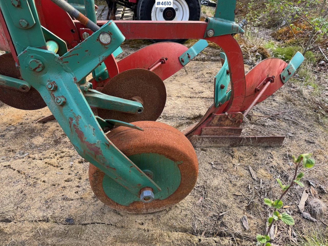 Maquina para lavrar a terra Kverneland Mod A 3-furrow plough: foto 11