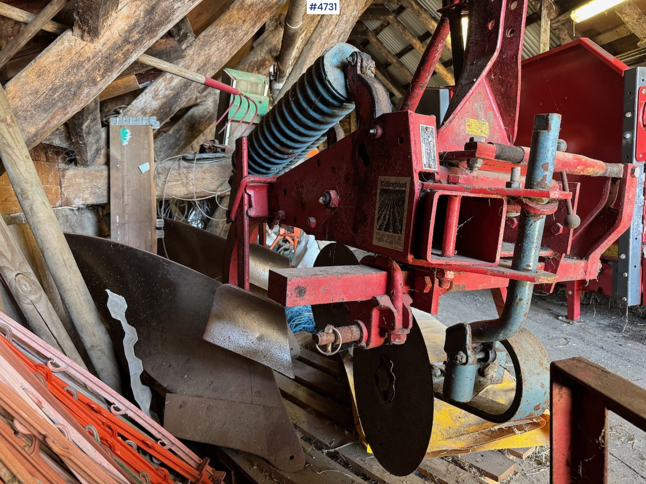 Kyllingstad 2-blade plow - Maquina para lavrar a terra: foto 4 Kyllingstad 2-blade plow - Maquina para lavrar a terra: foto 4