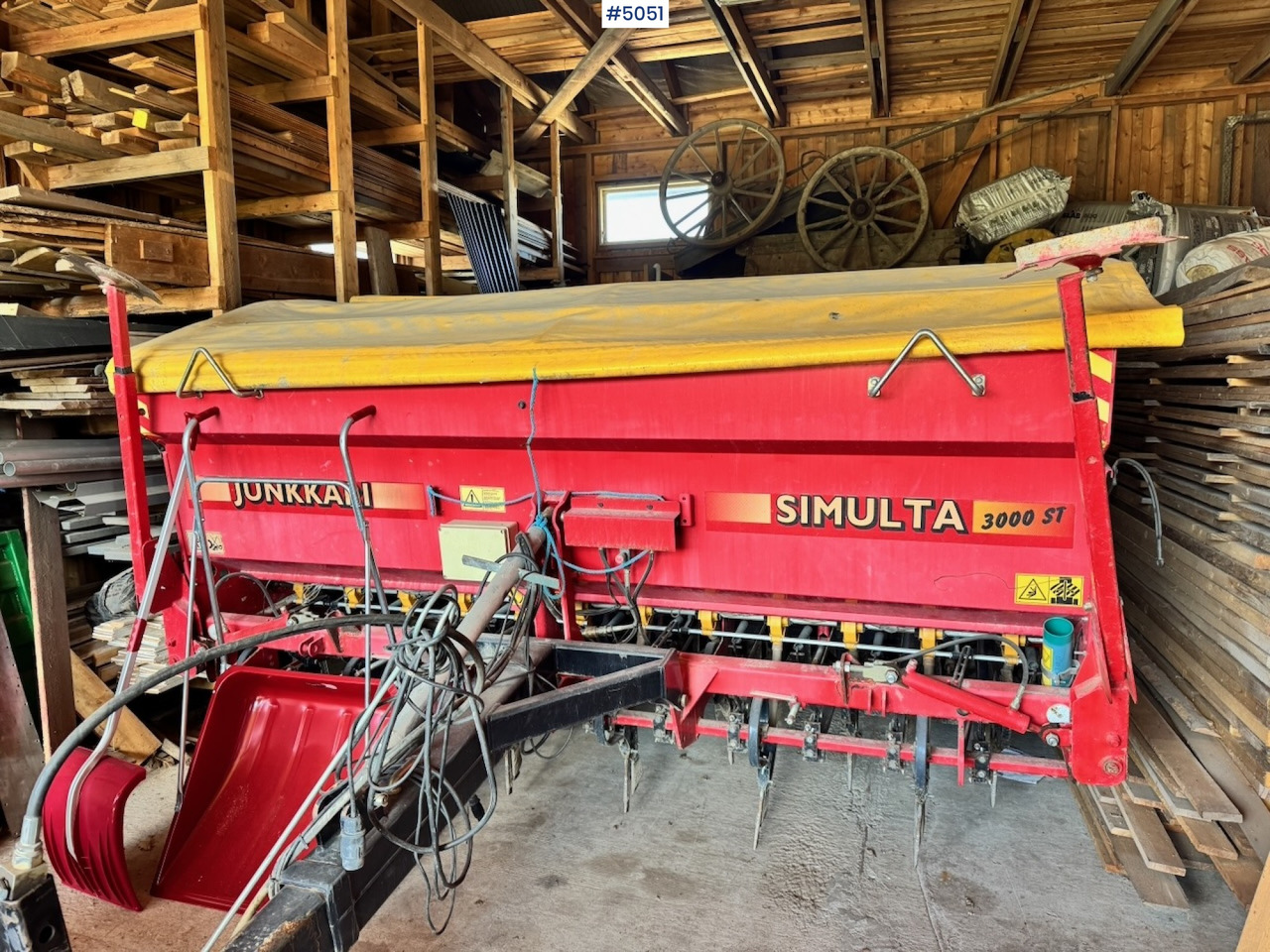 2001 Junkkari Simulta 3000S Sowing machine. - Máquina de outro: foto 2 2001 Junkkari Simulta 3000S Sowing machine. - Máquina de outro: foto 2