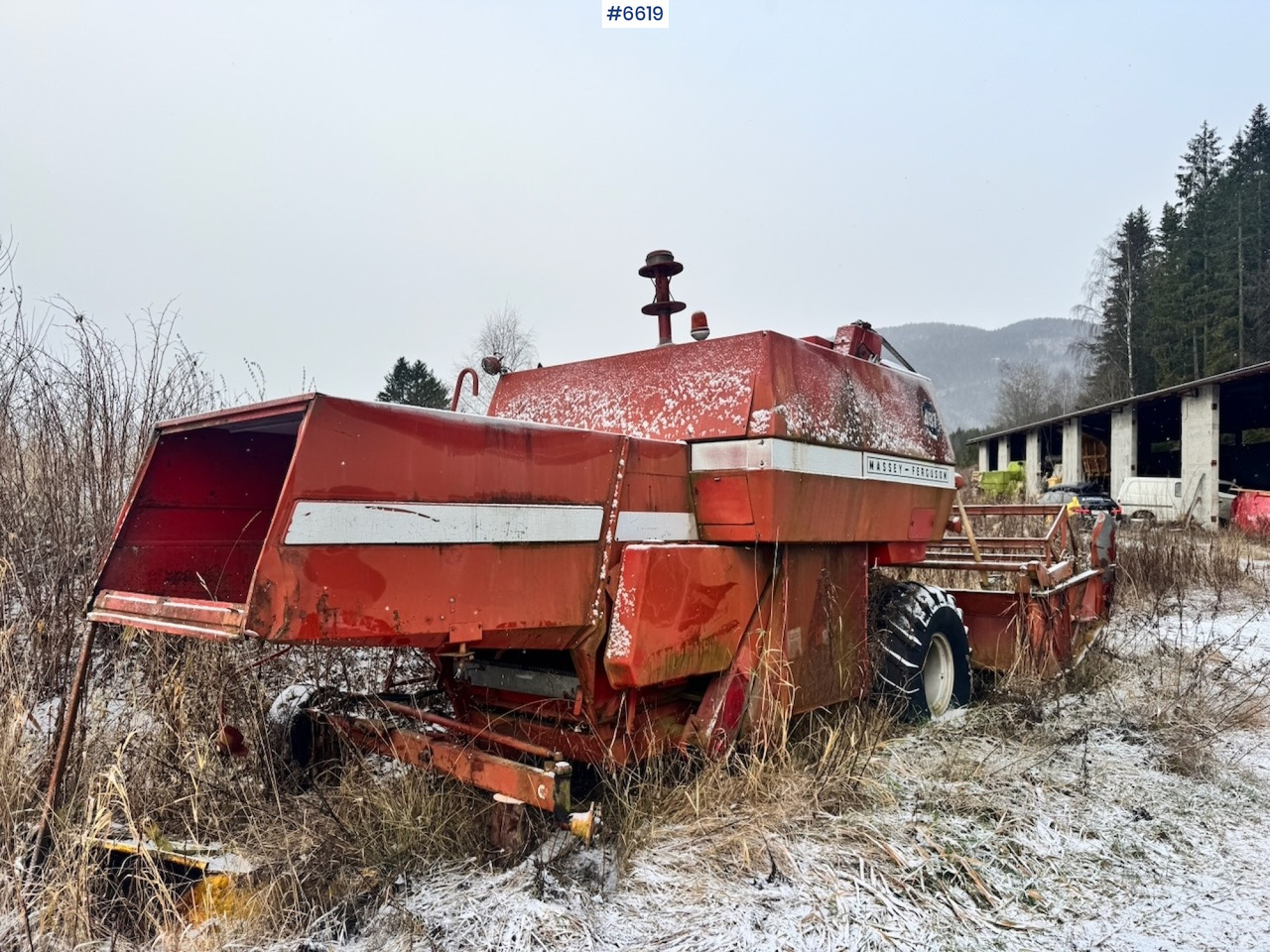 Massey Ferguson 487 Combine Harvester. - Ceifeira debulhadora: foto 2 Massey Ferguson 487 Combine Harvester. - Ceifeira debulhadora: foto 2