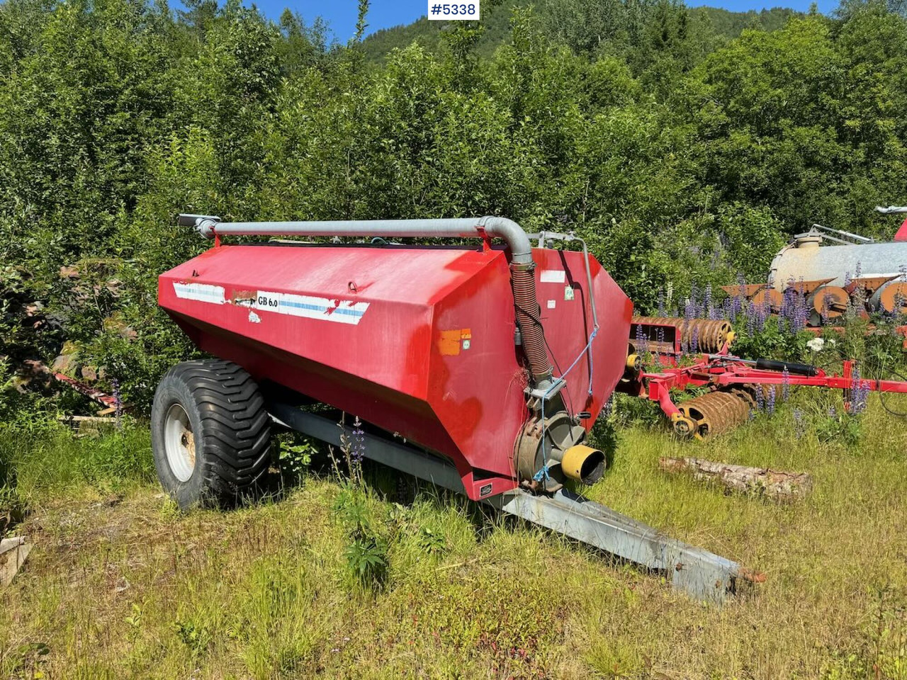 Moi GB 6.0 Fertilizer wagon - Distribuidor de fertilizantes: foto 2 Moi GB 6.0 Fertilizer wagon - Distribuidor de fertilizantes: foto 2