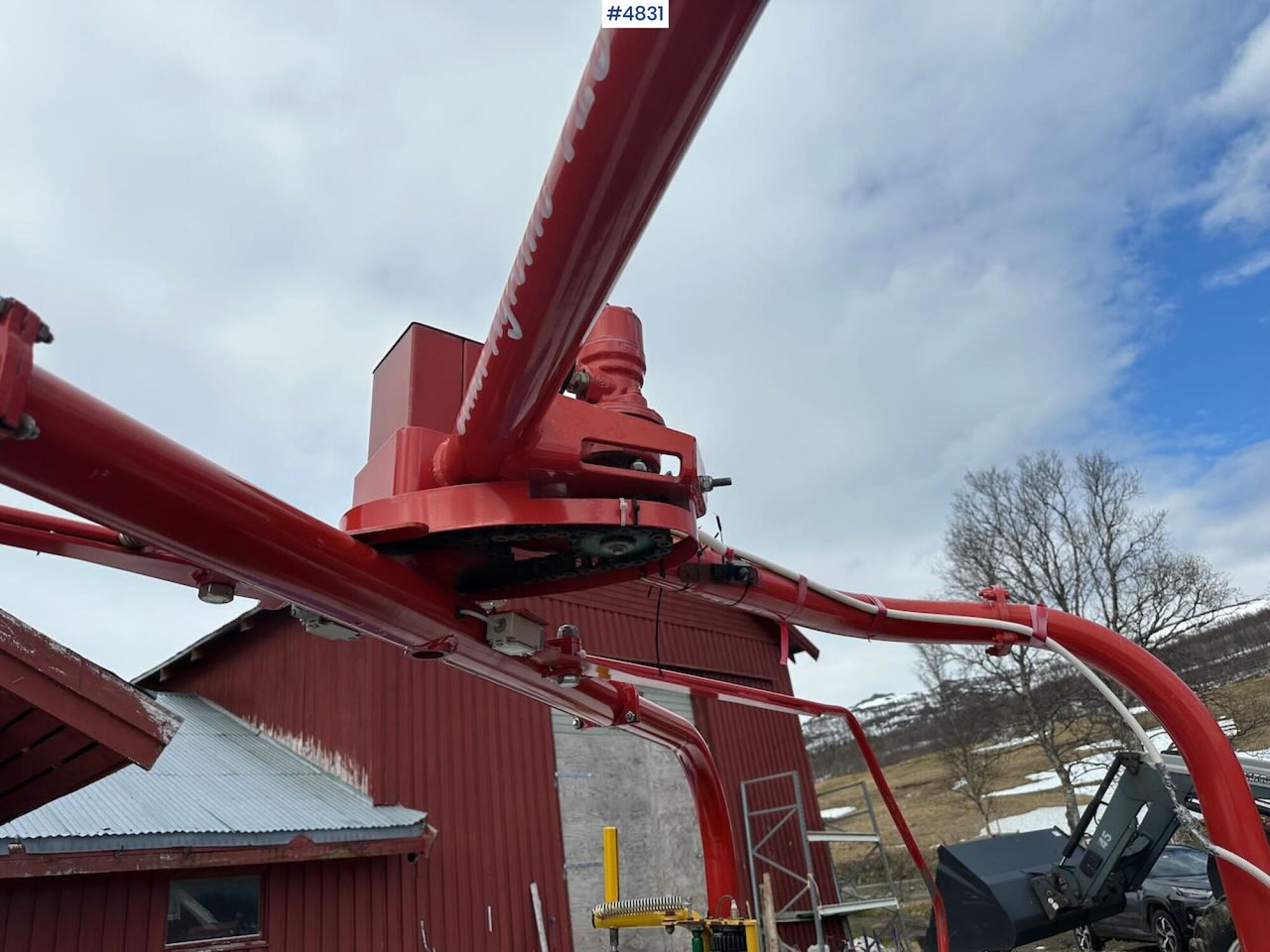 Máquina para produção de feno Orkel GP 1260 round baler.: foto 18