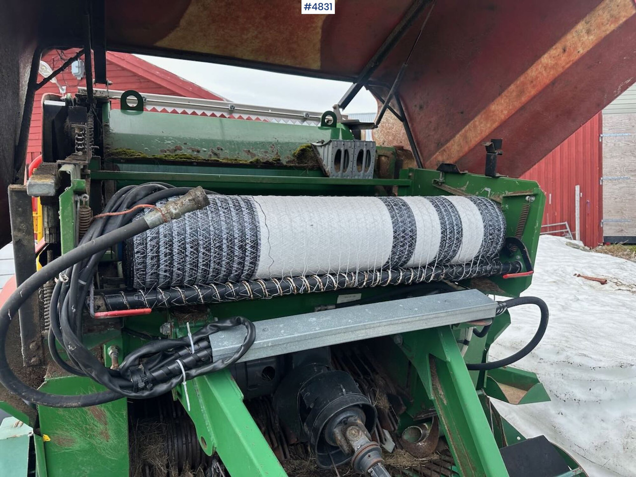 Máquina para produção de feno Orkel GP 1260 round baler.: foto 11