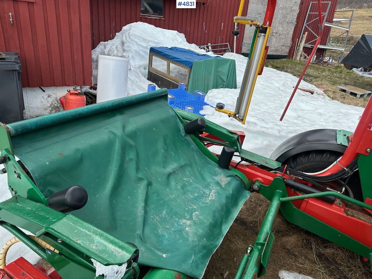Máquina para produção de feno Orkel GP 1260 round baler.: foto 19