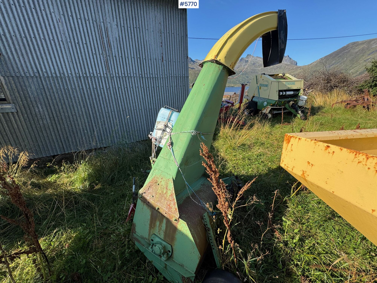 Serigstad Forage Harvester with Frame - Máquina para produção de feno: foto 1 Serigstad Forage Harvester with Frame - Máquina para produção de feno: foto 1