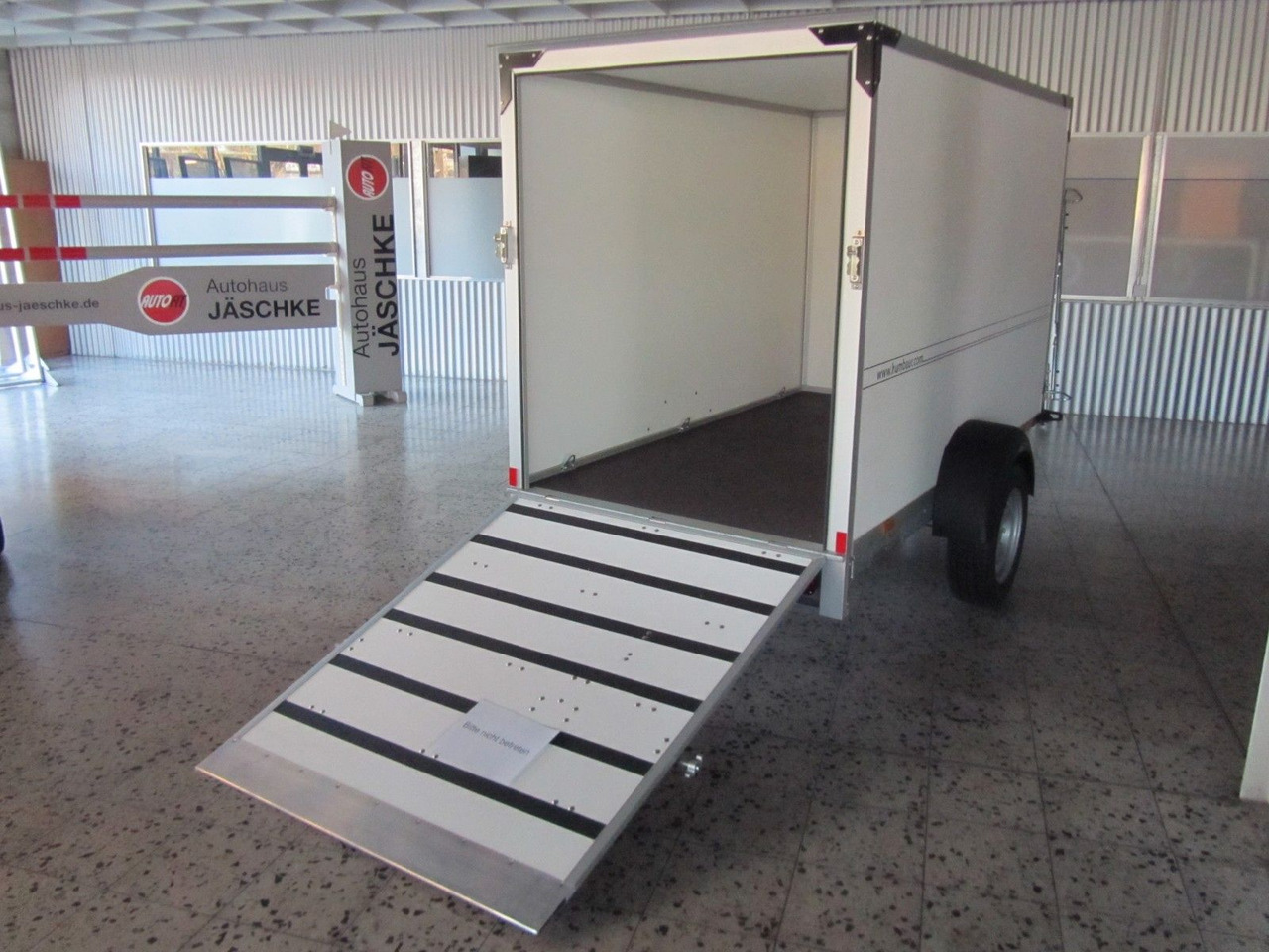 Humbaur HK 132513-15P Überfahrwand Kofferanhänger Flex - Reboque furgão: foto 1 Humbaur HK 132513-15P Überfahrwand Kofferanhänger Flex - Reboque furgão: foto 1