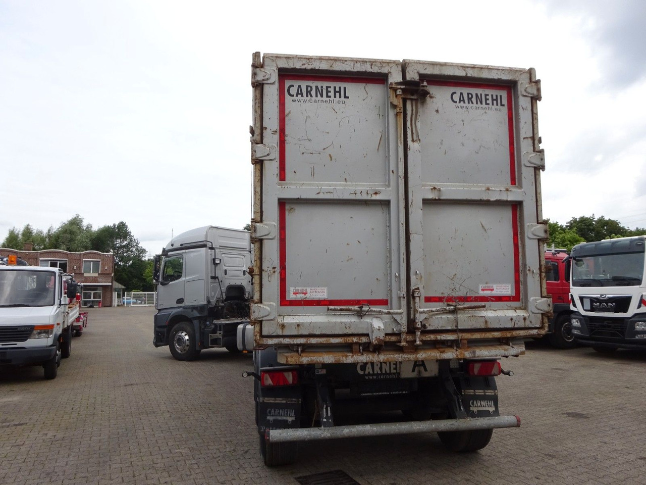 Carnehl Kipp Auflieger aus Stahl mit 3 Achsen 50 Kubik - Semi-reboque basculante: foto 5 Carnehl Kipp Auflieger aus Stahl mit 3 Achsen 50 Kubik - Semi-reboque basculante: foto 5