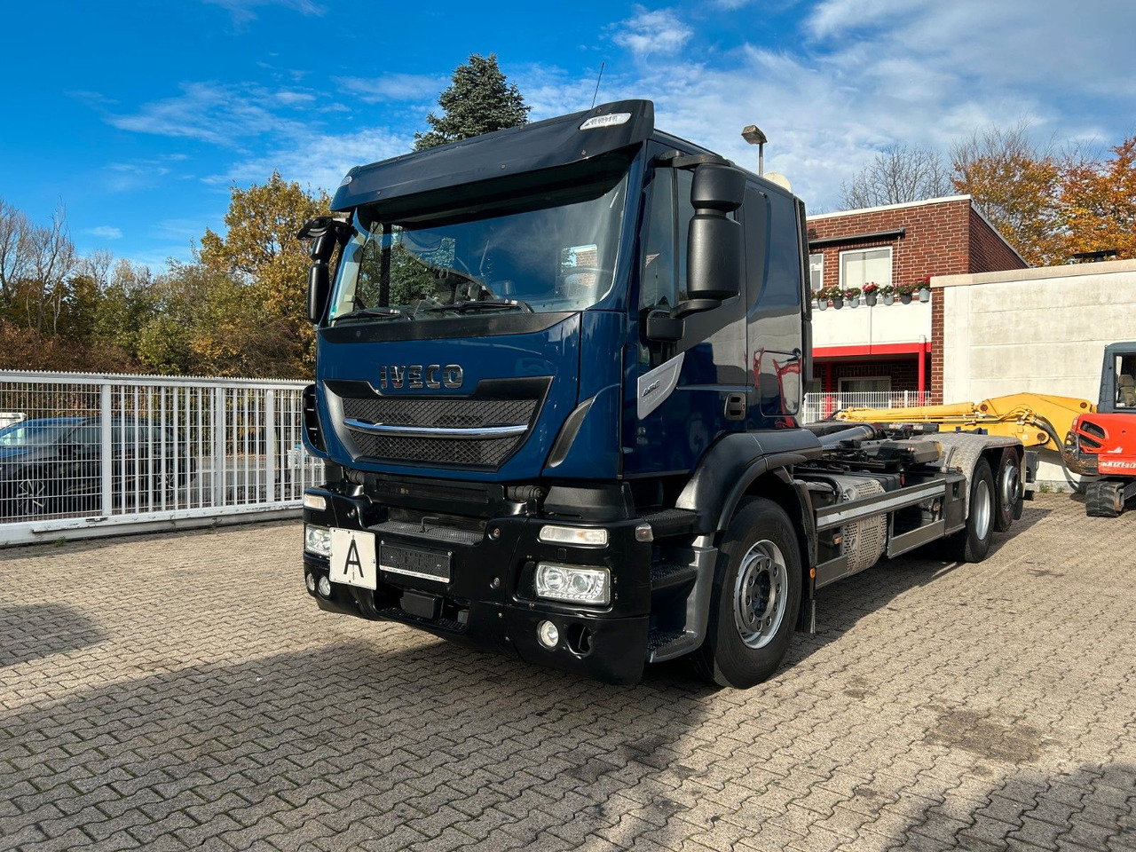 Iveco 460 Stralis MEILLER Abroller mit LIft-Lenkachse - Camião polibenne: foto 4 Iveco 460 Stralis MEILLER Abroller mit LIft-Lenkachse - Camião polibenne: foto 4