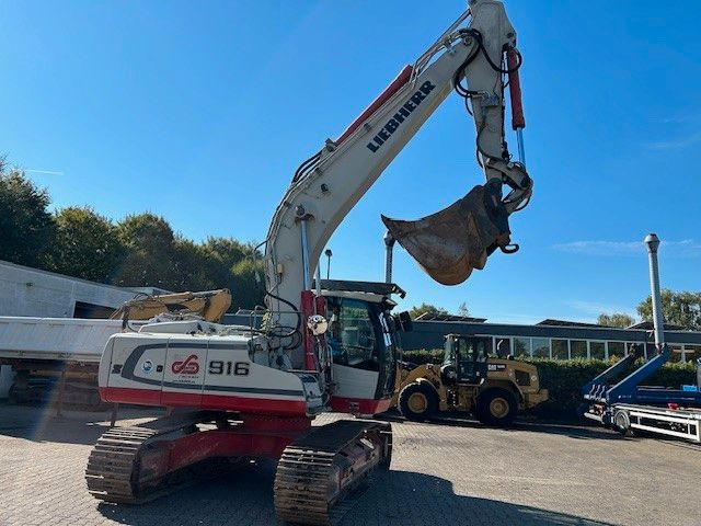 Escavadora de rastos Liebherr R 916LC mit Lasersystem Kettenbagger: foto 9