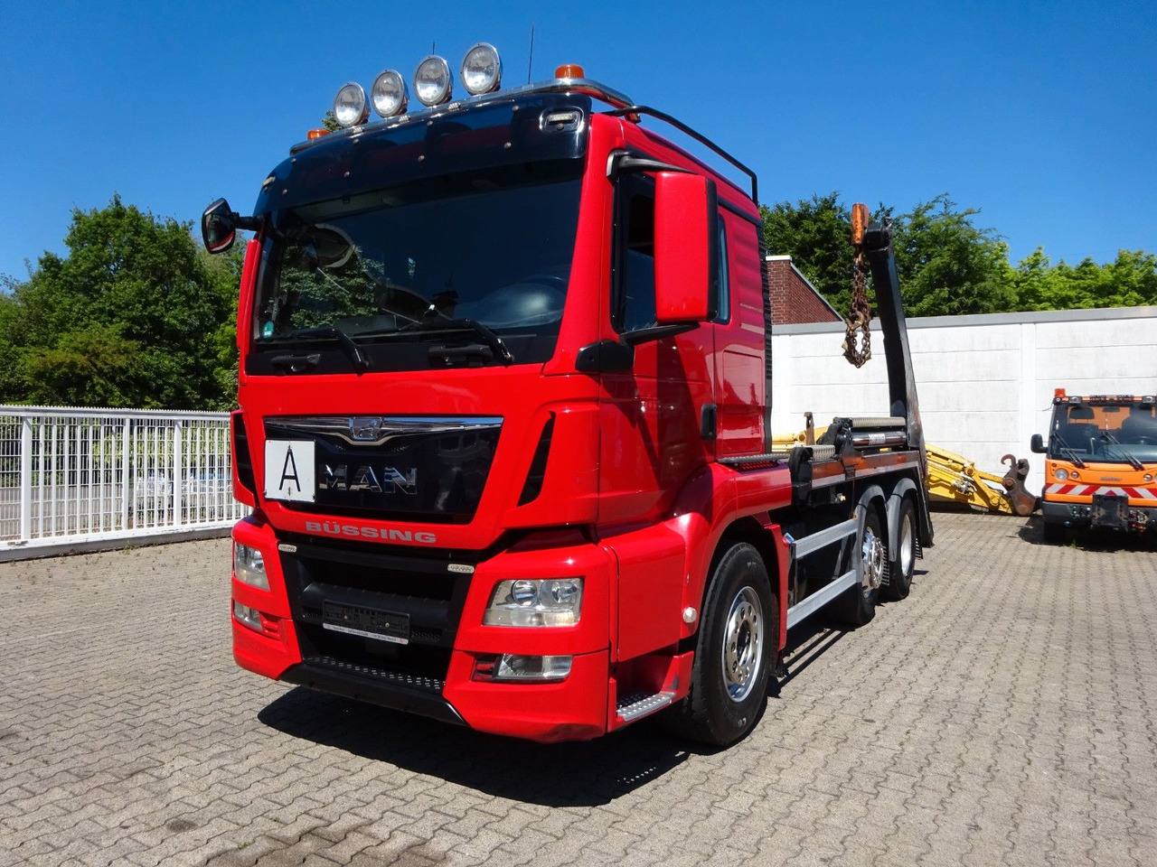 MAN 26.460 TGS mit Waage + Lift-Lenkachse - Camião basculante: foto 1 MAN 26.460 TGS mit Waage + Lift-Lenkachse - Camião basculante: foto 1