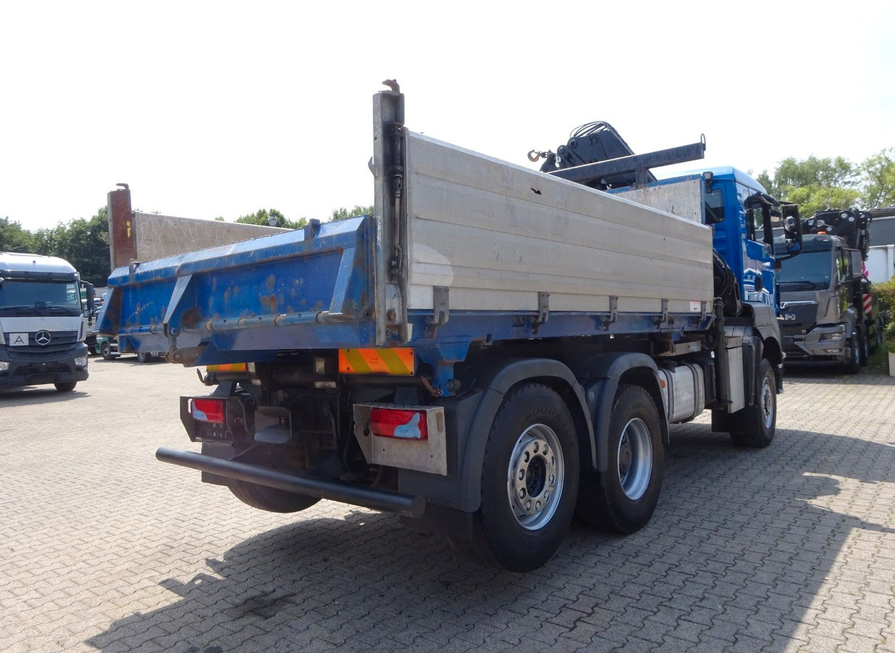 Camião basculante, Camião grua MAN 28.400 TGS 3Skipper+HIAB 166 E-4 HIPRPO 6x4-4: foto 10