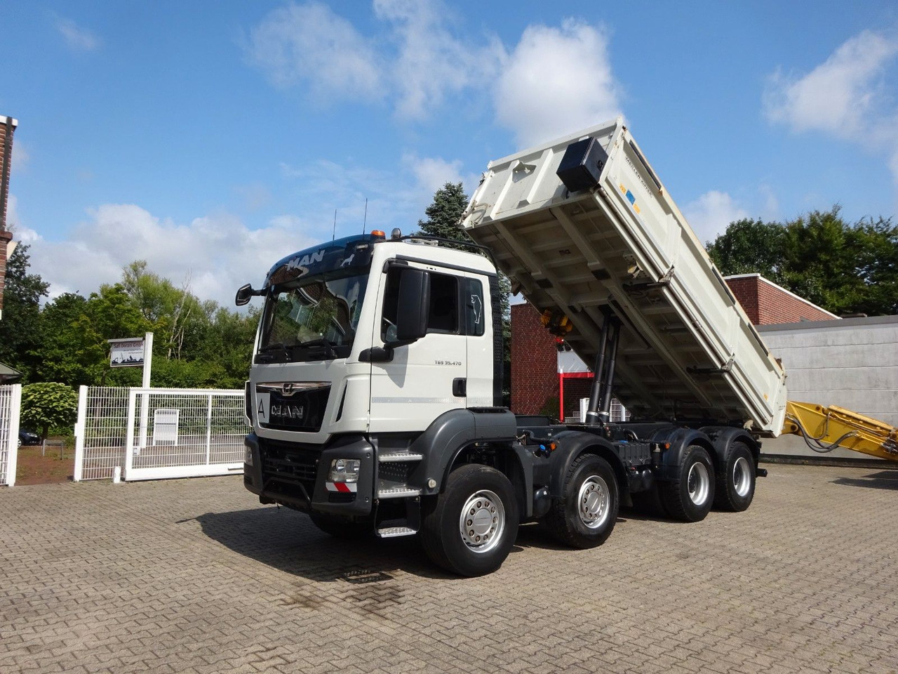 MAN 35.470 TGS MEILLER 3Skipper + Bordmatik 8x4 - Camião basculante: foto 2 MAN 35.470 TGS MEILLER 3Skipper + Bordmatik 8x4 - Camião basculante: foto 2