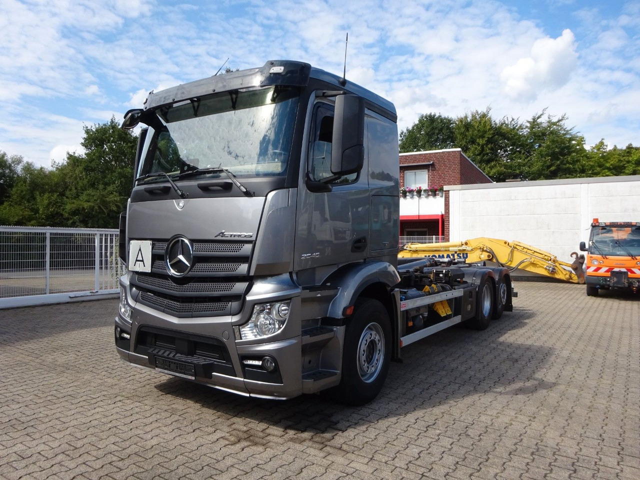 Mercedes-Benz 2545 Actros MEILLER Abroller +Lift-Lenkachse - Camião polibenne: foto 2 Mercedes-Benz 2545 Actros MEILLER Abroller +Lift-Lenkachse - Camião polibenne: foto 2