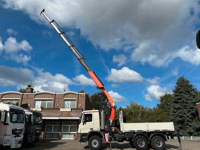 Mercedes-Benz 3344 Actros Pritsche + PK 34002 6x6 - Camião grua: foto 2 Mercedes-Benz 3344 Actros Pritsche + PK 34002 6x6 - Camião grua: foto 2
