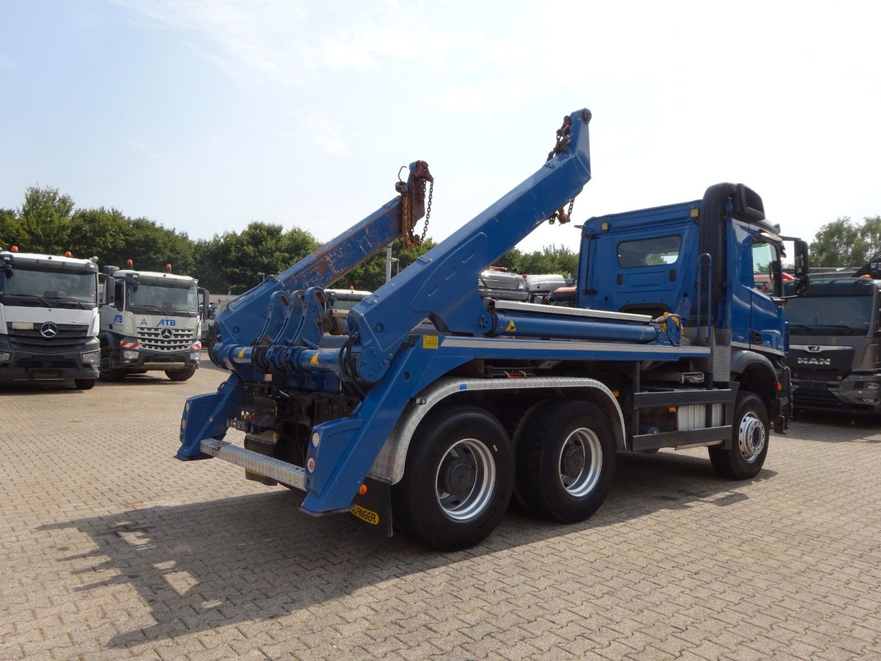 Camião basculante Mercedes-Benz Arocs 2645 Absetzkipper MEILLER 6x4: foto 7