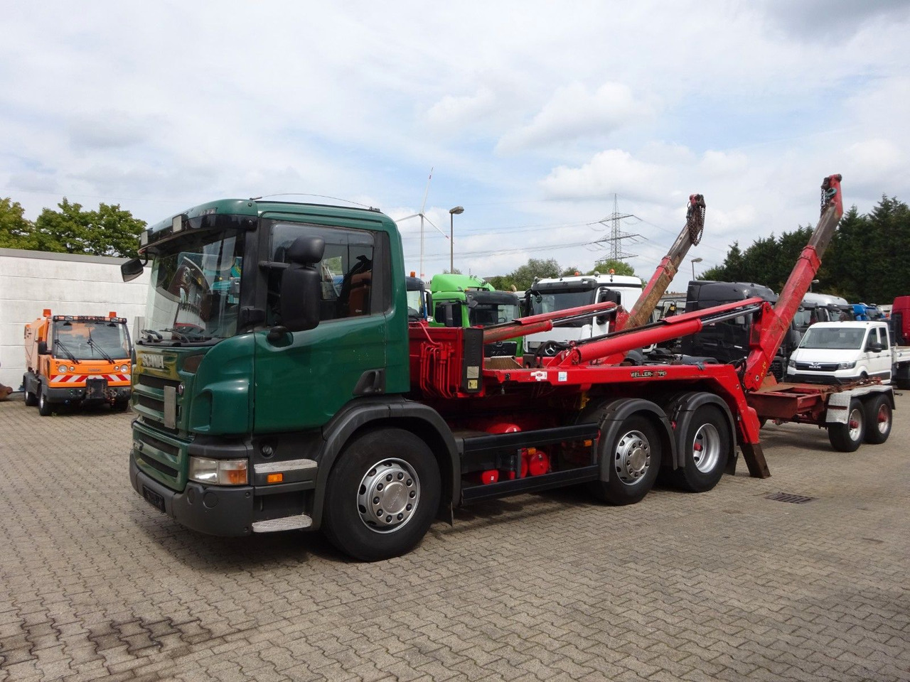 Scania P310 Absetzkipper MEILLER mit Lift+Lenkachse 6x2 - Camião basculante: foto 3 Scania P310 Absetzkipper MEILLER mit Lift+Lenkachse 6x2 - Camião basculante: foto 3