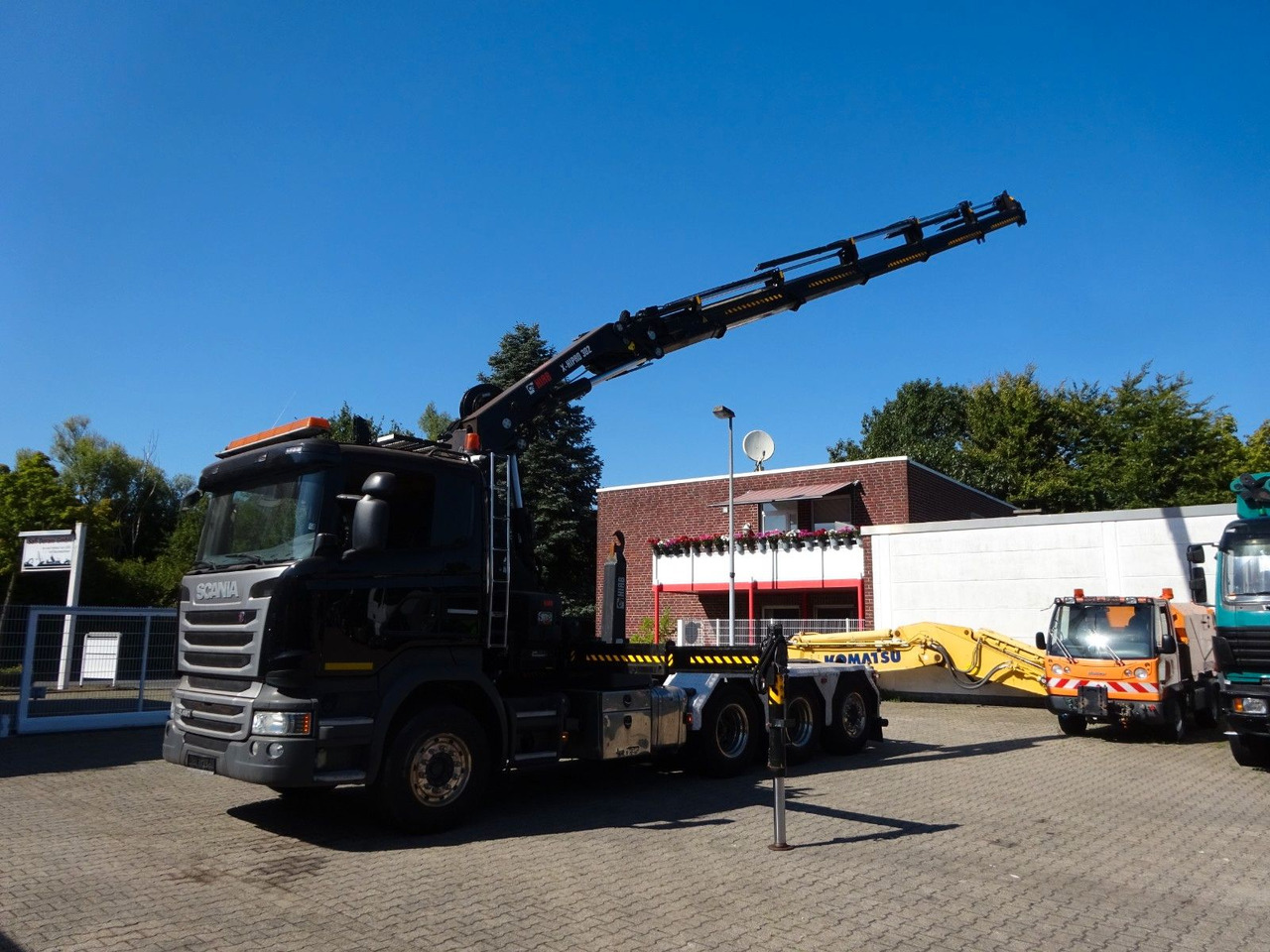 Scania R490 Abroller + HIAB 302E-6 Bj.2021 !Kran TRIDEM Scania R490 Abroller + HIAB 302E-6 Bj.2021 !Kran TRIDEM - Camião polibenne, Camião grua: foto 3 Scania R490 Abroller + HIAB 302E-6 Bj.2021 !Kran TRIDEM Scania R490 Abroller + HIAB 302E-6 Bj.2021 !Kran TRIDEM - Camião polibenne, Camião grua: foto 3