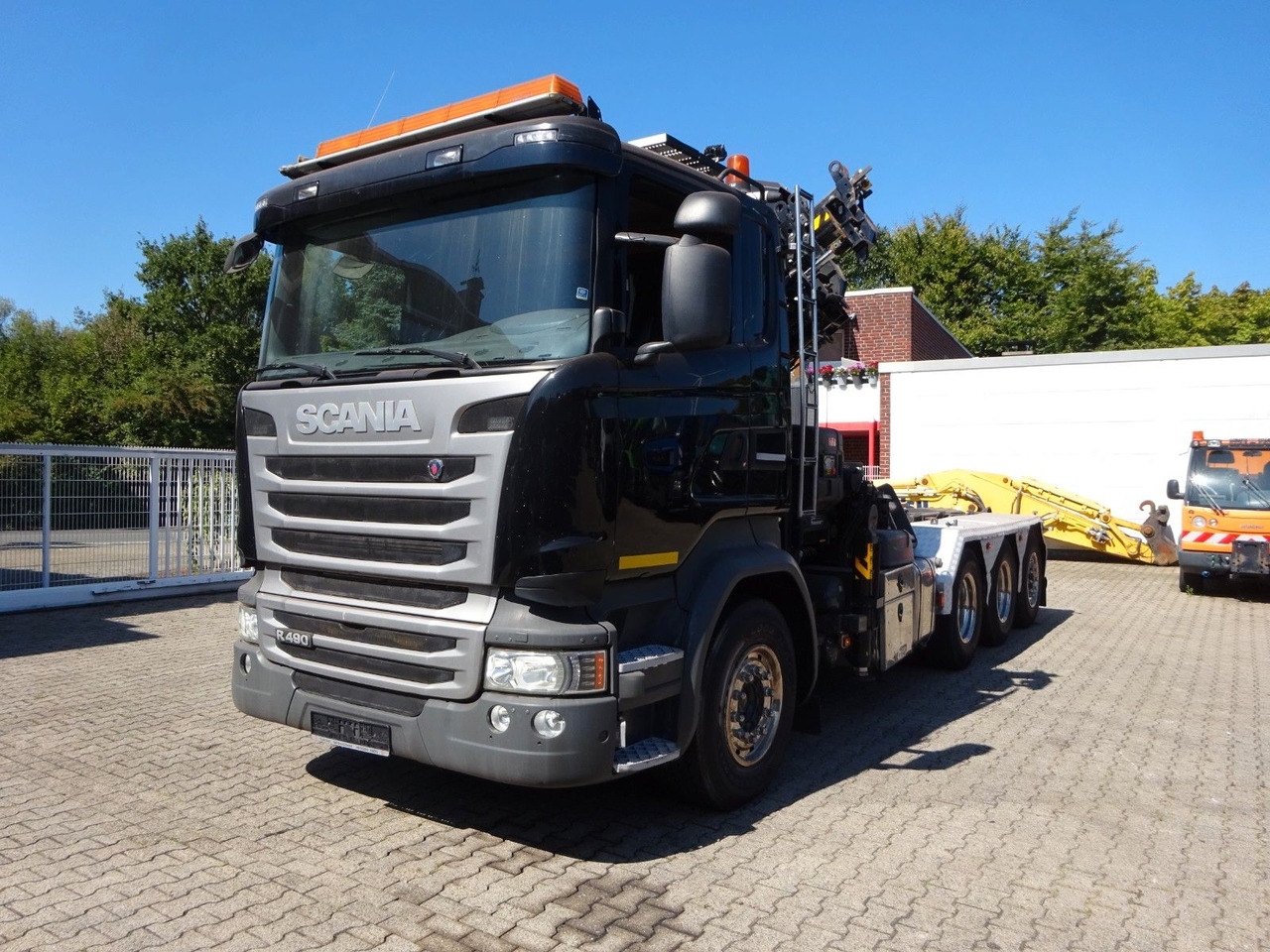 Scania R490 Abroller + HIAB 302E-6 Bj.2021 !Kran TRIDEM Scania R490 Abroller + HIAB 302E-6 Bj.2021 !Kran TRIDEM - Camião polibenne, Camião grua: foto 5 Scania R490 Abroller + HIAB 302E-6 Bj.2021 !Kran TRIDEM Scania R490 Abroller + HIAB 302E-6 Bj.2021 !Kran TRIDEM - Camião polibenne, Camião grua: foto 5