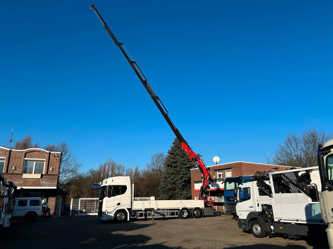 Scania R540 Pritsche + Fassi F545 Kran 6x2 - Camião grua: foto 4 Scania R540 Pritsche + Fassi F545 Kran 6x2 - Camião grua: foto 4