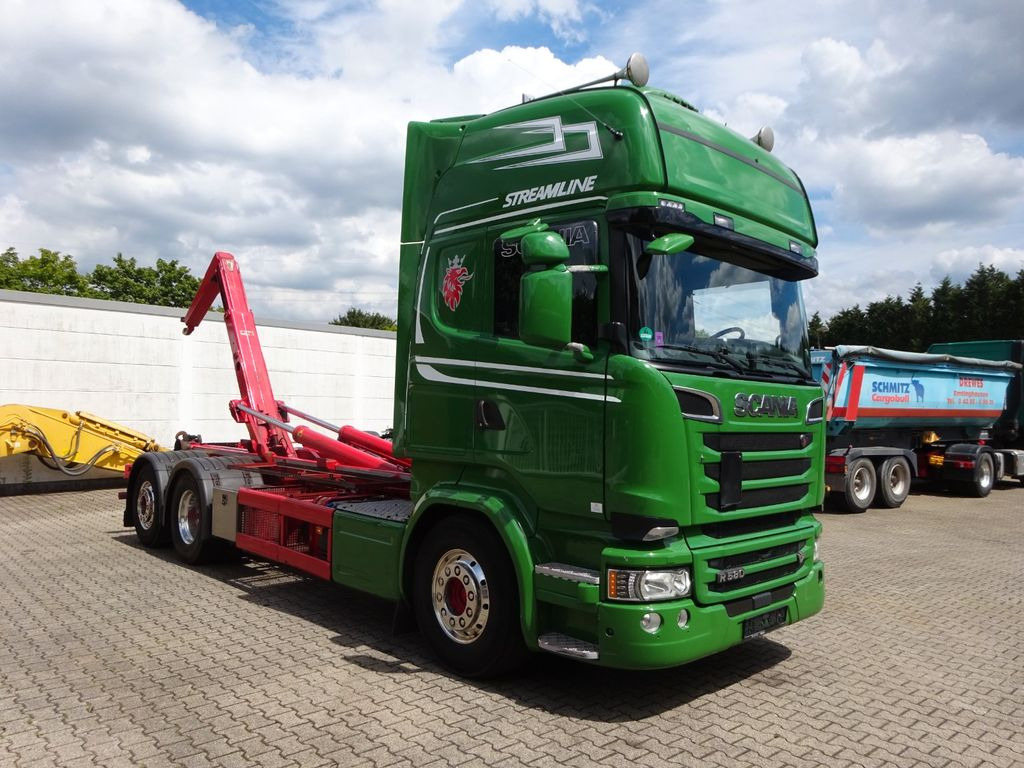 Scania R580 V8 MEILLER Neu Zustand - Camião polibenne: foto 3 Scania R580 V8 MEILLER Neu Zustand - Camião polibenne: foto 3