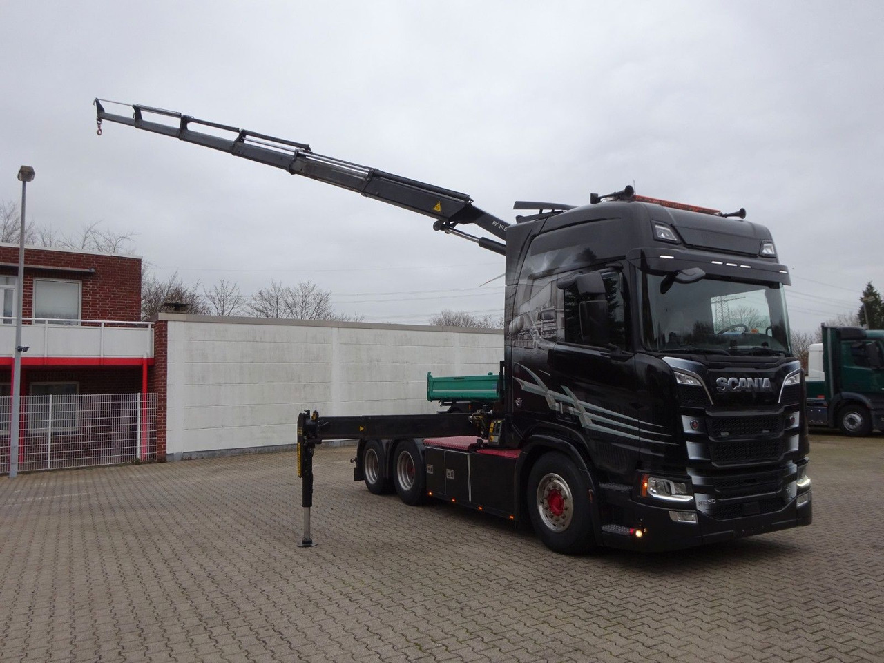 Scania R650 V8 SZM + PK19001SLD Kran Scania R650 V8 SZM + PK19001SLD Kran - Camião grua, Tractor: foto 4 Scania R650 V8 SZM + PK19001SLD Kran Scania R650 V8 SZM + PK19001SLD Kran - Camião grua, Tractor: foto 4
