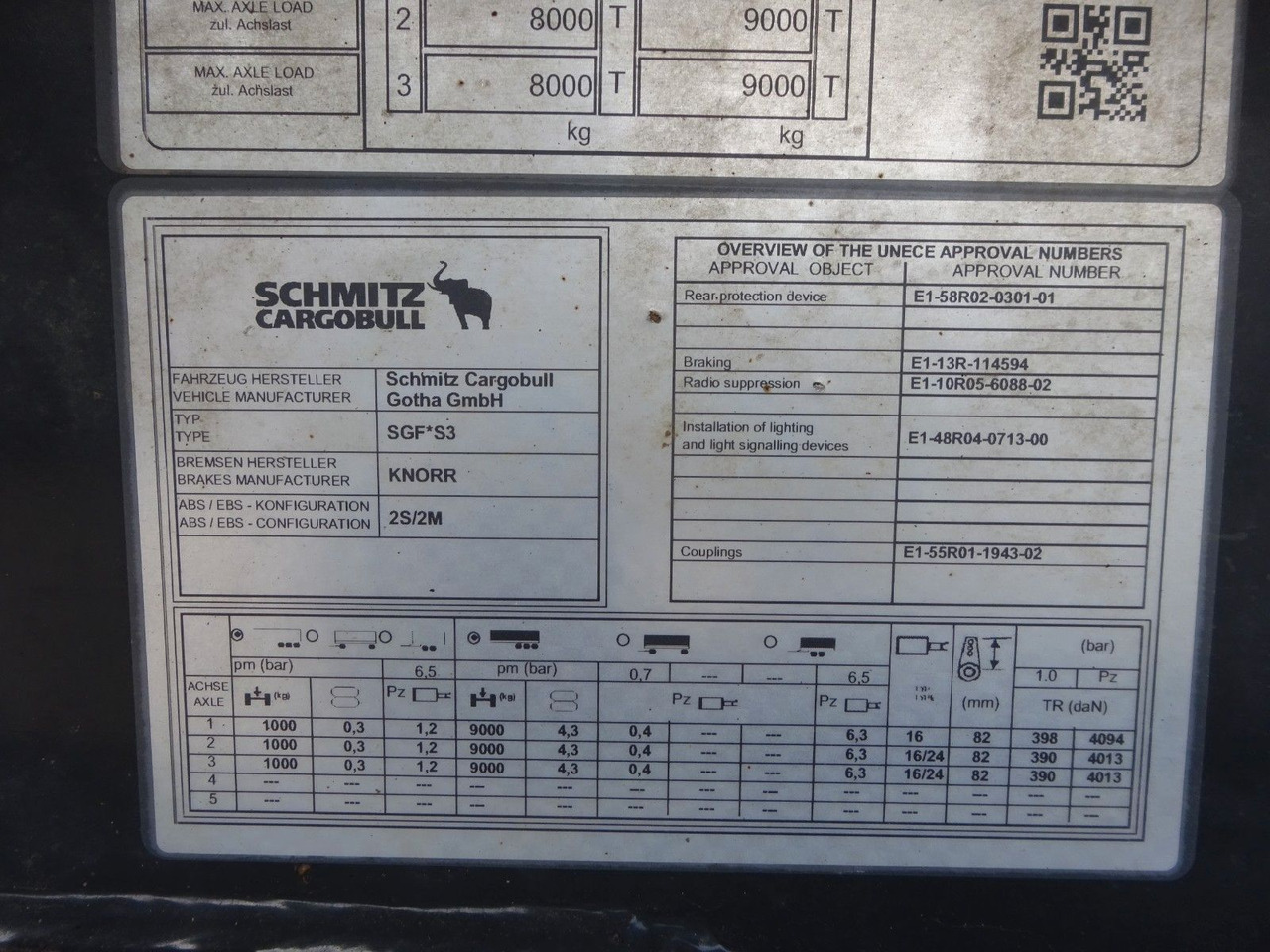 Semi-reboque basculante Schmitz Cargobull SGF S3 Kipp Auflieger Mulde mit 3 Achsen: foto 8