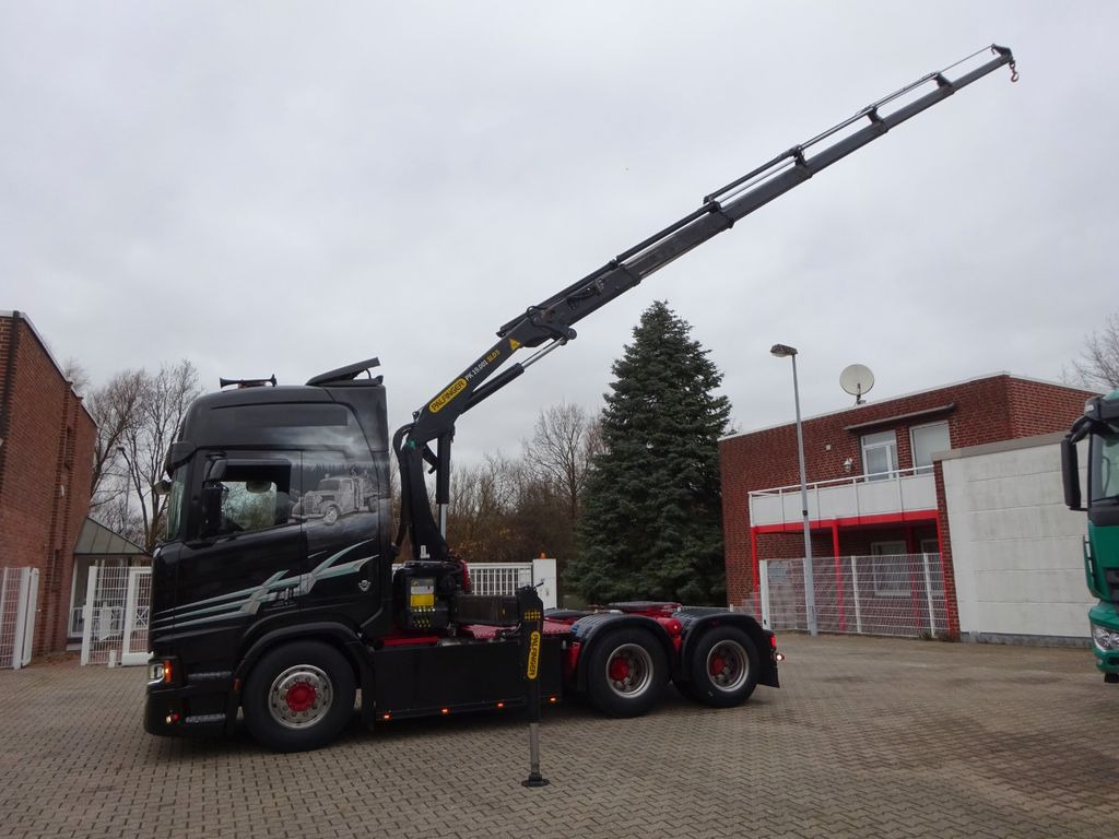Scania R650 V8 SZM + PK19001SLD Kran - Tractor: foto 1 Scania R650 V8 SZM + PK19001SLD Kran - Tractor: foto 1
