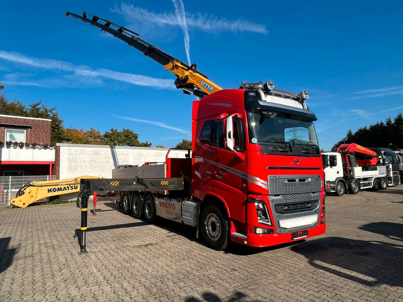 Volvo Autokran FH16 750 Pritsche EFFER 395/8S Lenk - Camião grua: foto 5 Volvo Autokran FH16 750 Pritsche EFFER 395/8S Lenk - Camião grua: foto 5