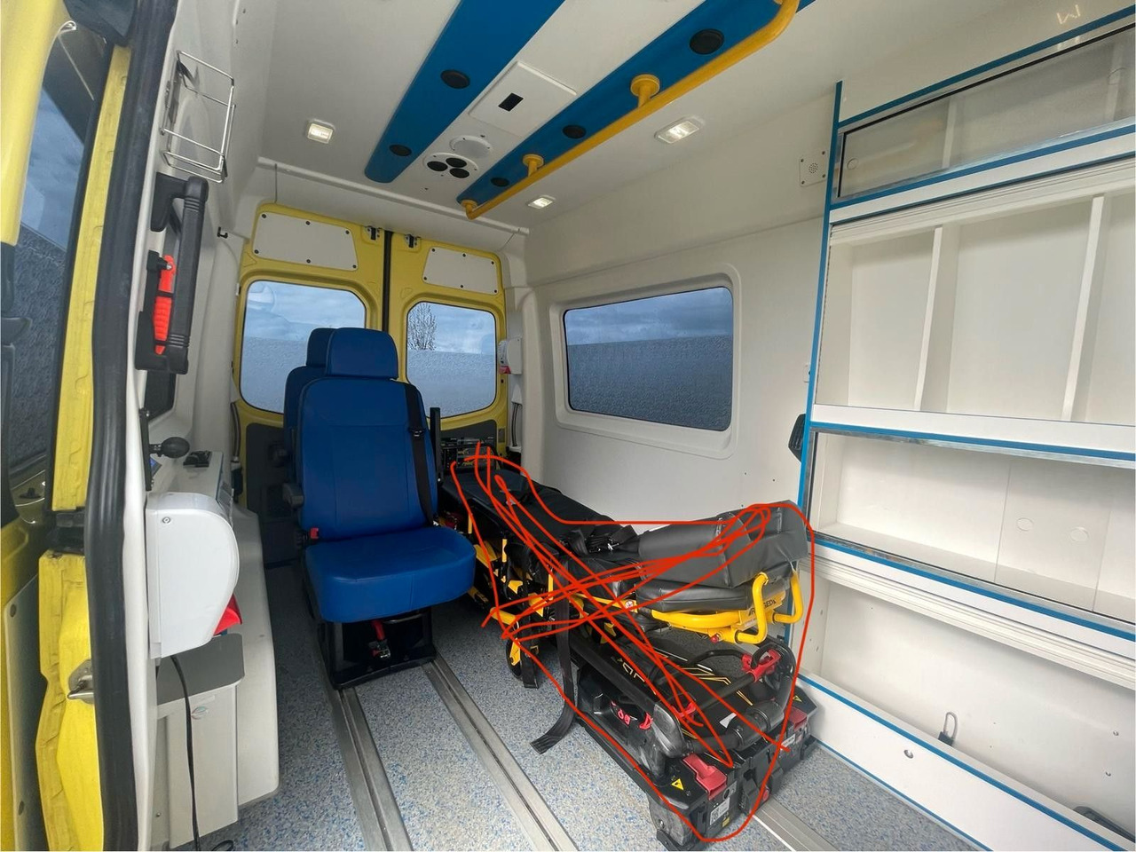 Ambulância Mercedes-Benz Sprinter II Kasten 316 CDI Ambulance *: foto 14
