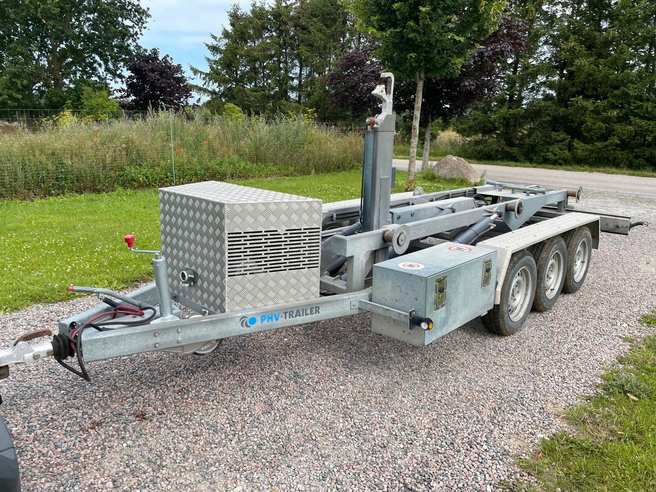 PHV hooklift trailer, EC FLEX PH1532, 3 axles - Reboque ampliroll/ Multibenne: foto 1 PHV hooklift trailer, EC FLEX PH1532, 3 axles - Reboque ampliroll/ Multibenne: foto 1