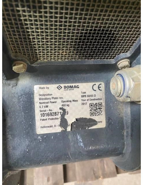Bomag BPR 60/65 D Rüttelplatte 2.500 EUR - Placas vibratórias: foto 4 Bomag BPR 60/65 D Rüttelplatte 2.500 EUR - Placas vibratórias: foto 4