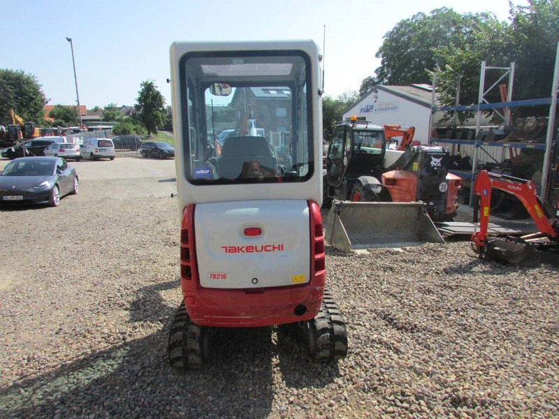 Takeuchi TB 216 V0 Minibagger 23.500 EUR - Mini escavadeira: foto 4 Takeuchi TB 216 V0 Minibagger 23.500 EUR - Mini escavadeira: foto 4