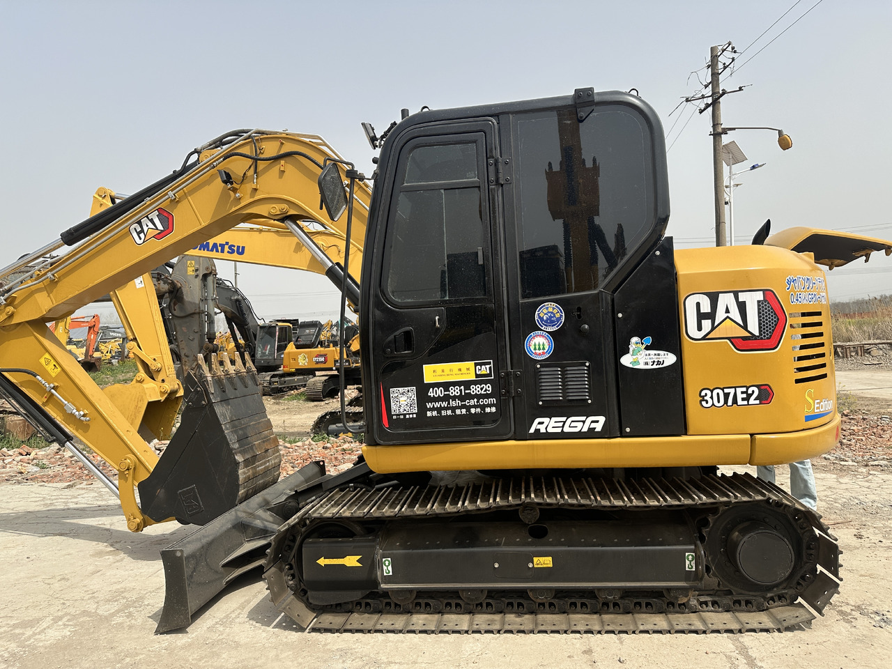 CATERPILLAR 307E2 - Escavadora de rastos: foto 1 CATERPILLAR 307E2 - Escavadora de rastos: foto 1