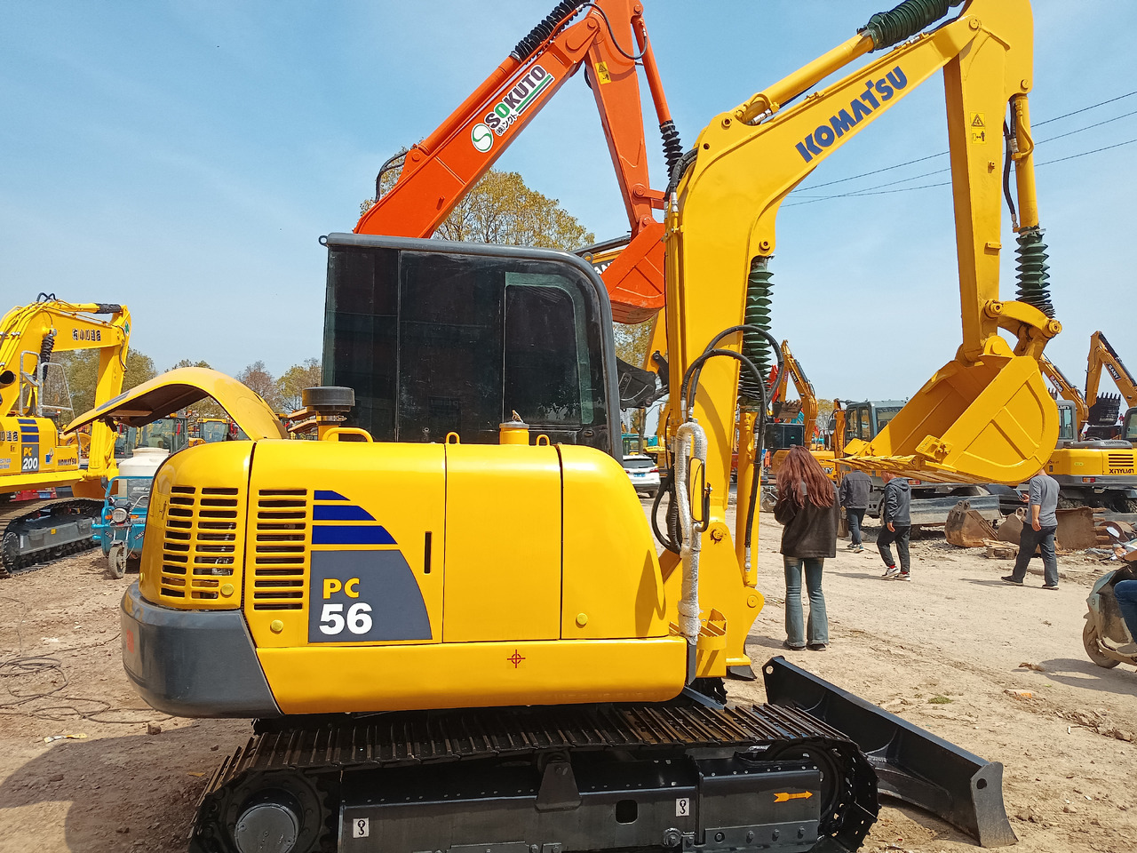 KOMATSU PC56-3 - Mini escavadeira: foto 3 KOMATSU PC56-3 - Mini escavadeira: foto 3