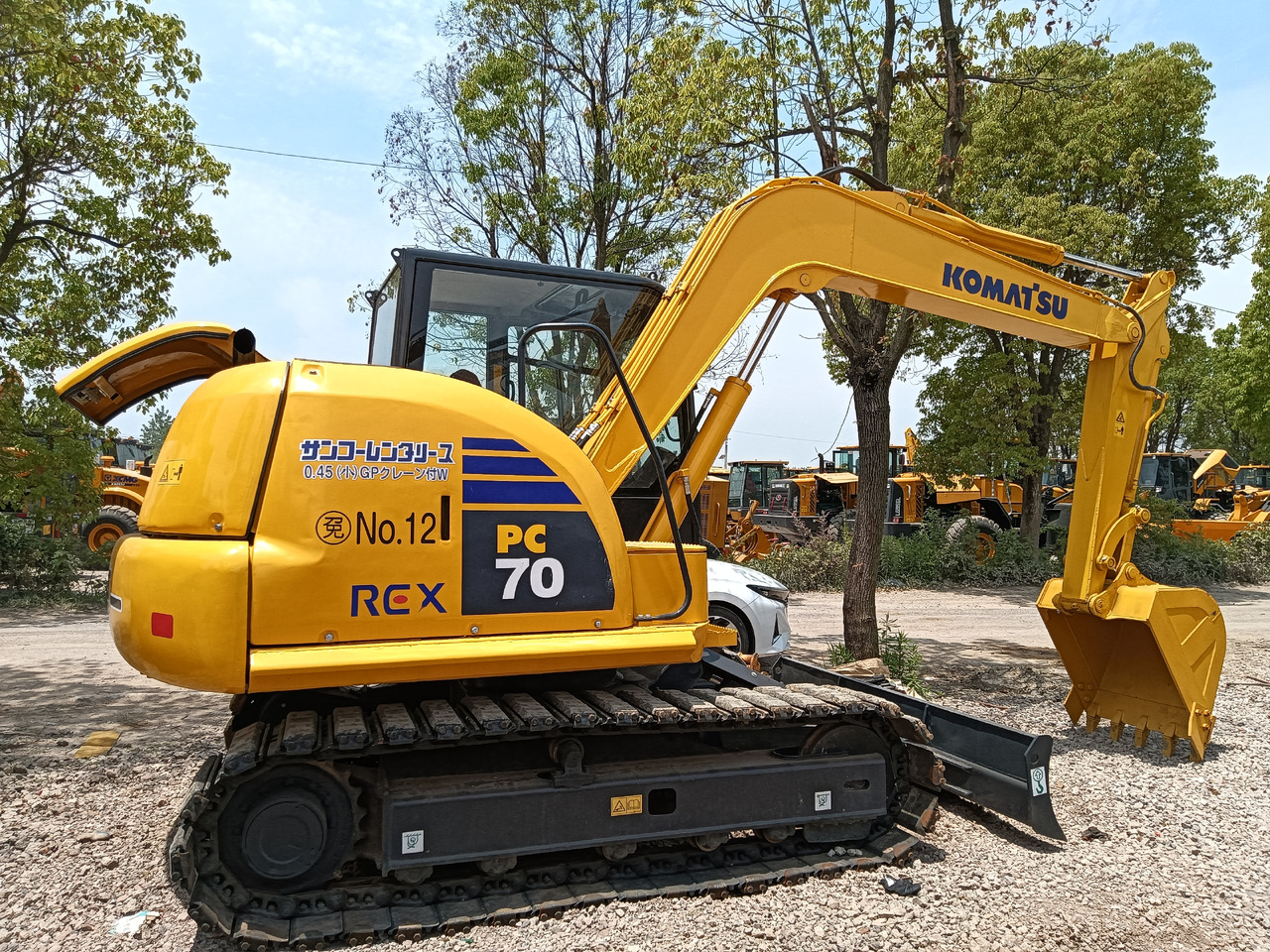 Komatsu PC70 - Escavadora de rastos: foto 1 Komatsu PC70 - Escavadora de rastos: foto 1