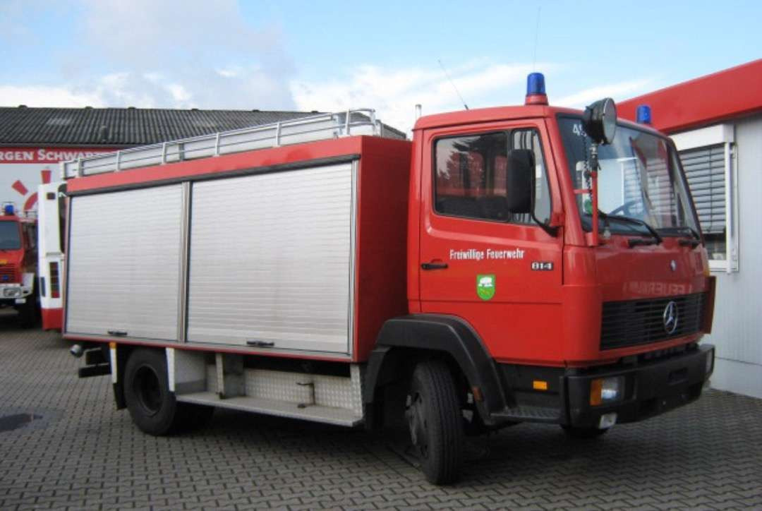 1989 Mercedes-Benz 814 / Redningsbil - Carro de bombeiro: foto 1 1989 Mercedes-Benz 814 / Redningsbil - Carro de bombeiro: foto 1