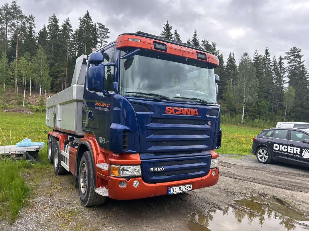 2008 Lastebil/dumper SCANIA R 420 CB6X2HNA EU-godkjent - Camião basculante: foto 2 2008 Lastebil/dumper SCANIA R 420 CB6X2HNA EU-godkjent - Camião basculante: foto 2