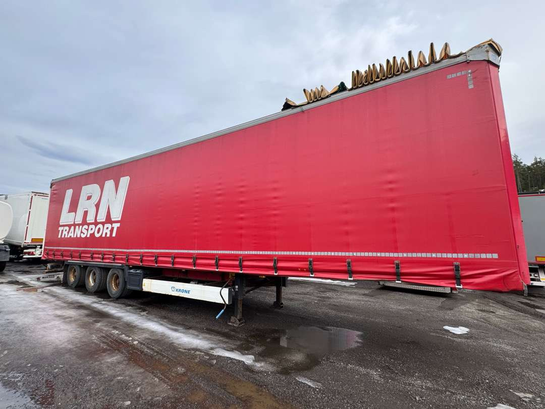 2015 KRONE Profi Liner / MEGA / Curtain / Lifting roof - Semi-reboque de lona: foto 1 2015 KRONE Profi Liner / MEGA / Curtain / Lifting roof - Semi-reboque de lona: foto 1