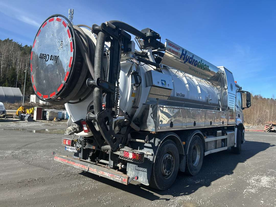 2019 Kombibil MERCEDES-BENZ AROCS 2543 KDIR EU-godkjent Euroklasse 6T - Caminhão limpa fossa: foto 3 2019 Kombibil MERCEDES-BENZ AROCS 2543 KDIR EU-godkjent Euroklasse 6T - Caminhão limpa fossa: foto 3
